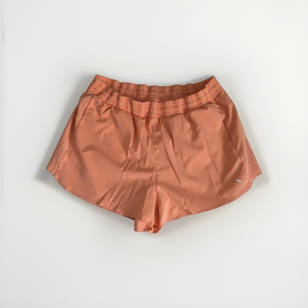 Joy Lab Running Shorts XL Peachy Pink Lined Vented Pockets Athletic Gym Workout